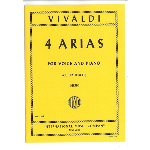 Vivaldi, Antonio - 4 Arias...