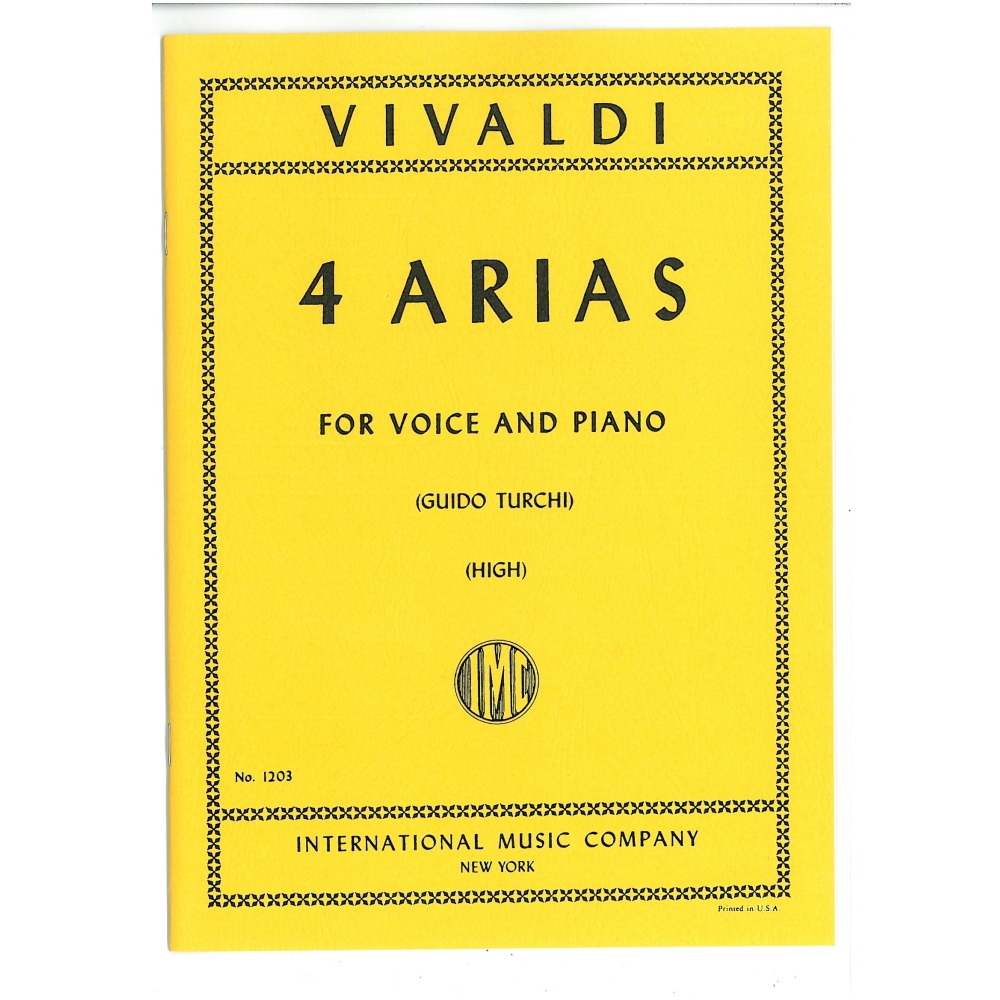 Vivaldi, Antonio - 4 Arias 