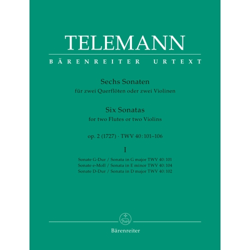 Telemann G.P. - Sonatas...