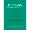 Telemann G.P. - Sonatas (6), Op.2 (Urtext), Vol. 1: Nos.  1 - 3.
