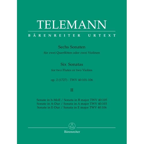 Telemann G.P. - Sonatas...