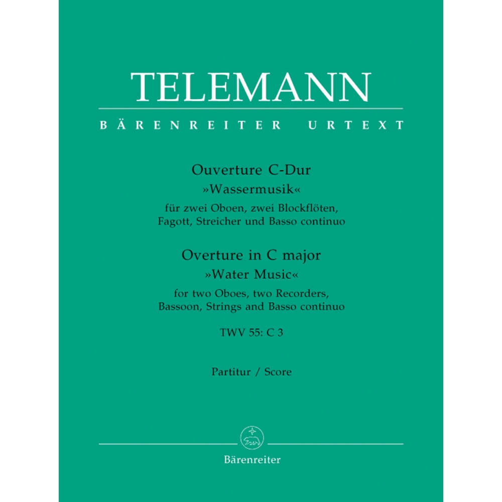 Telemann G.P. - Overture in C (Water Music) (Urtext).