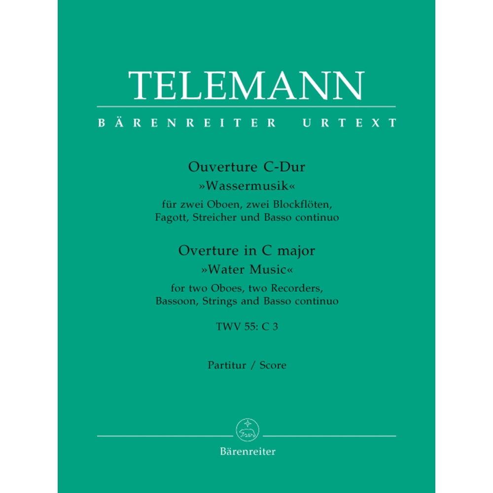 Telemann G.P. - Overture in C (Water Music) (Urtext).