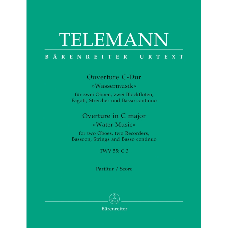 Telemann G.P. - Overture in C (Water Music) (Urtext).