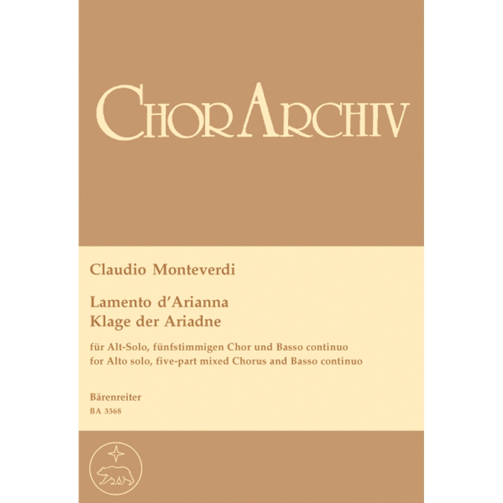 Monteverdi C. - Lamento dArianna (It-G).