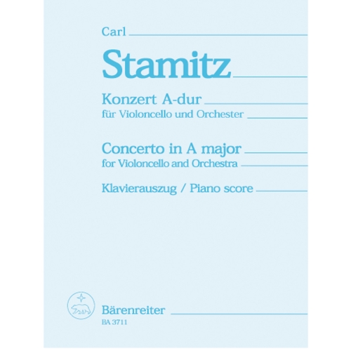 Stamitz C. - Concerto for Cello No.2 in A.