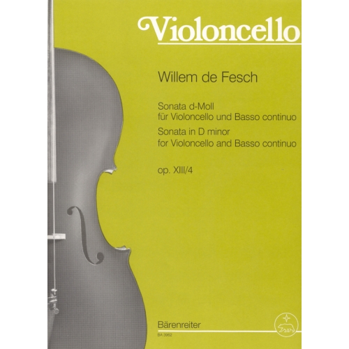 Fesch W. de - Sonata in D minor, Op.13/4.