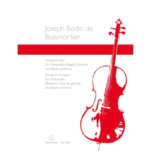 Boismortier J.B. de - Sonata in D, Op.50/3.