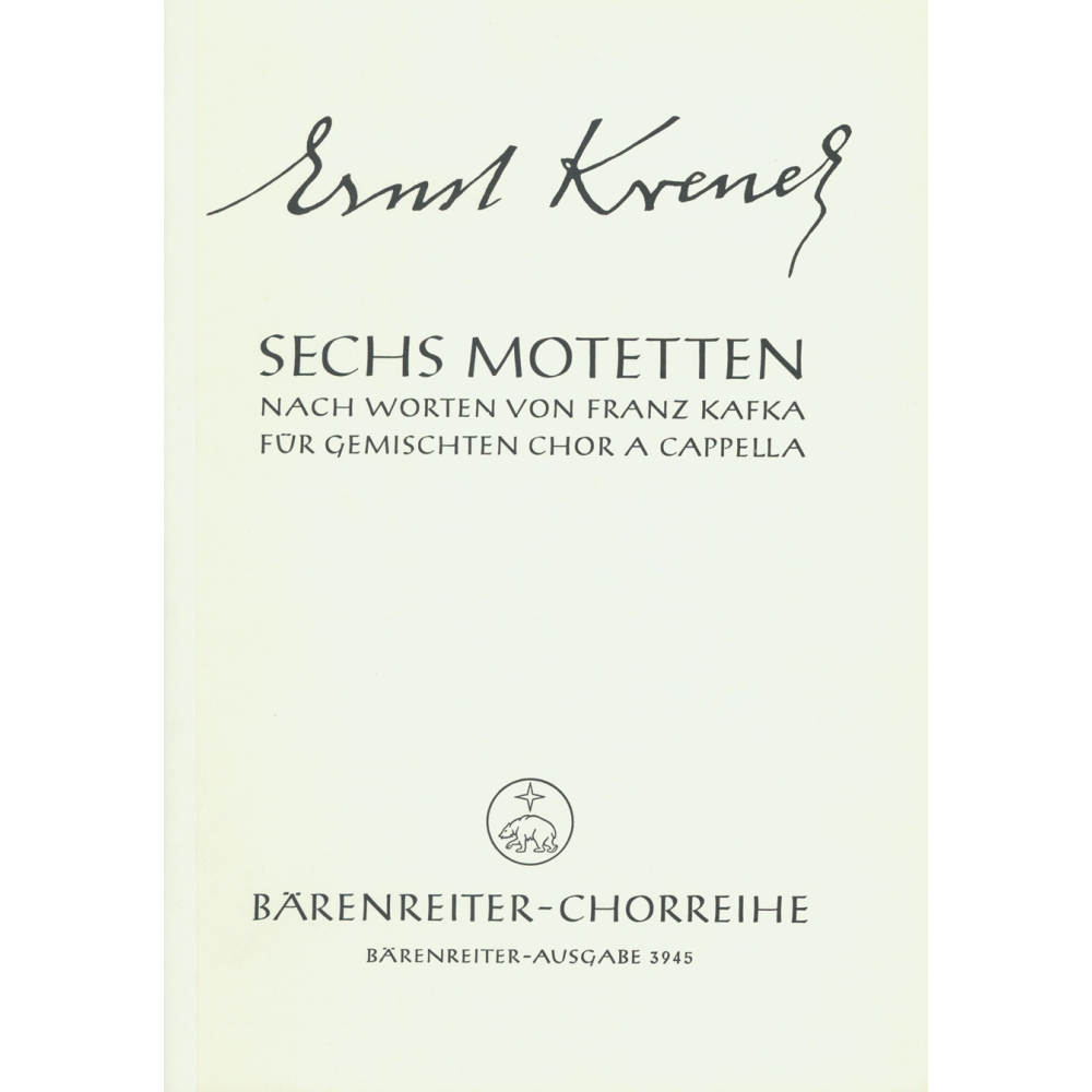 Krenek E. - Motets (6) (G).