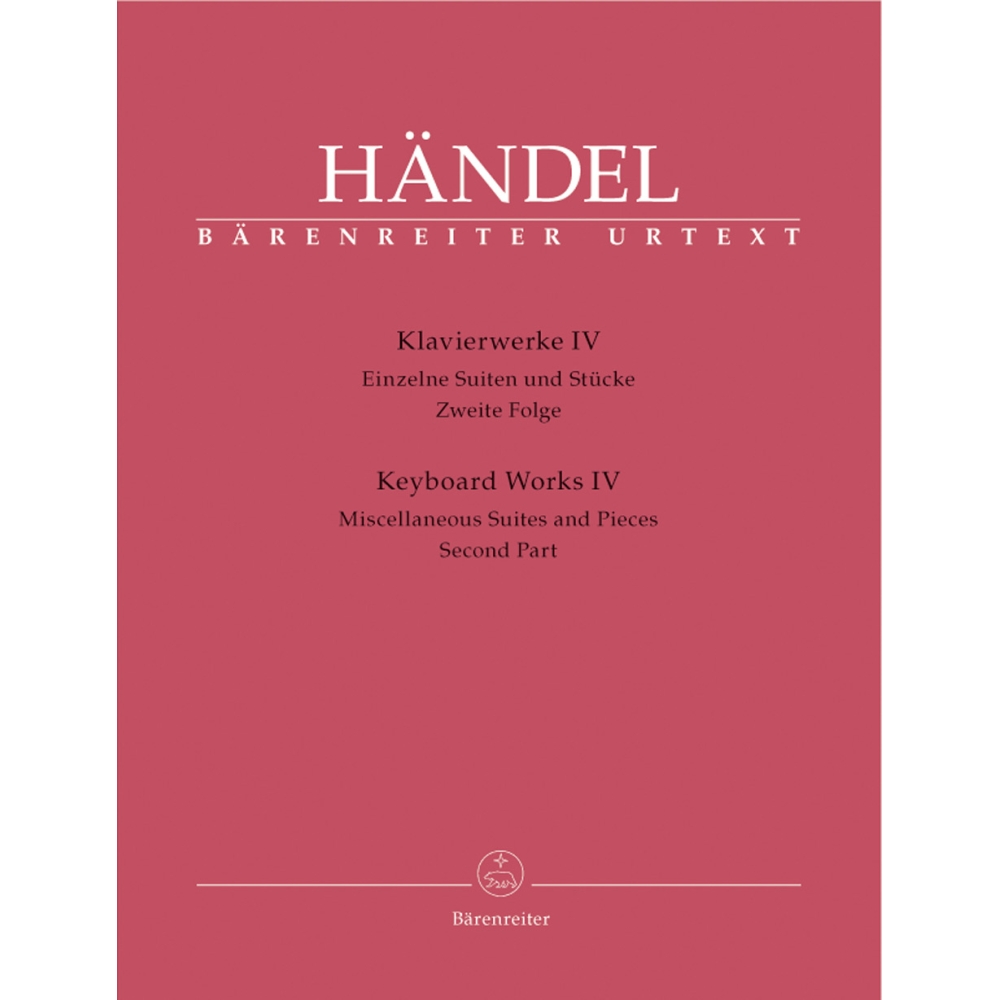 Handel G.F. - Piano Works, Vol. 4: Single Suites & Pieces, Part 2 (Urtext).