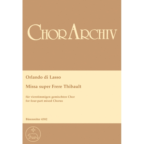 Lasso O. di - Missa super:...
