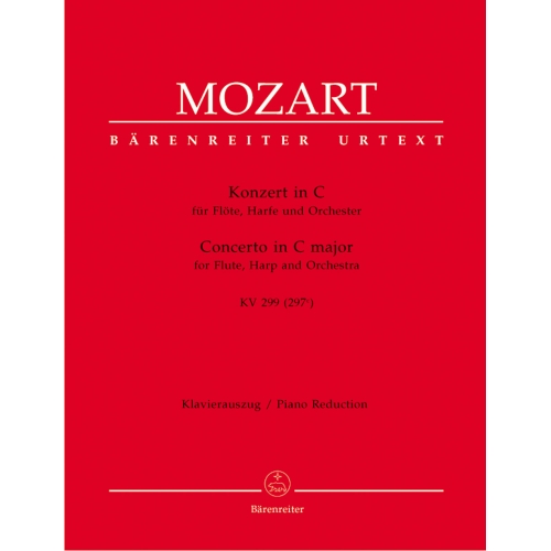 Mozart W.A. - Concerto for Flute and Harp in C (K.299) (K.297c) (Urtext).