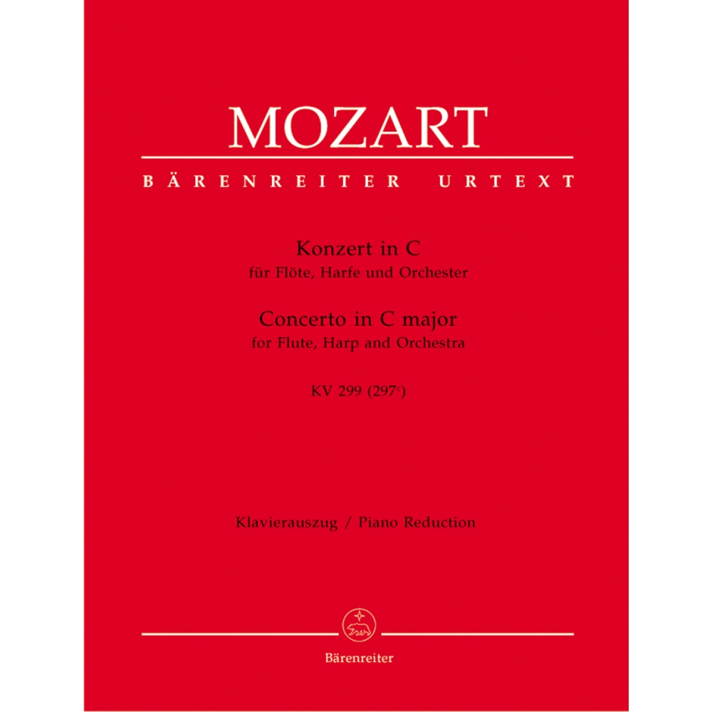 Mozart W.A. - Concerto for Flute and Harp in C (K.299) (K.297c) (Urtext).