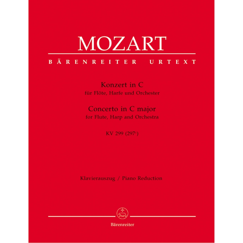 Mozart W.A. - Concerto for Flute and Harp in C (K.299) (K.297c) (Urtext).