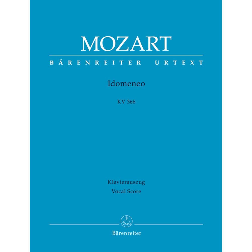 Mozart, W A - Idomeneo (complete opera) (It-G) (K.366) (Urtext).