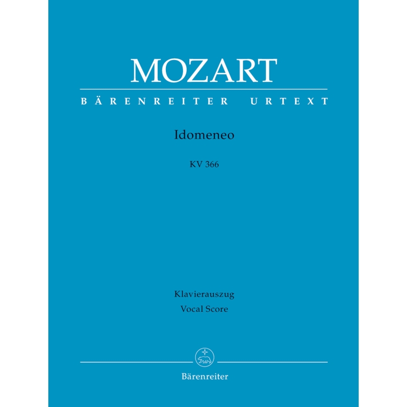 Mozart, W A - Idomeneo (complete opera) (It-G) (K.366) (Urtext).