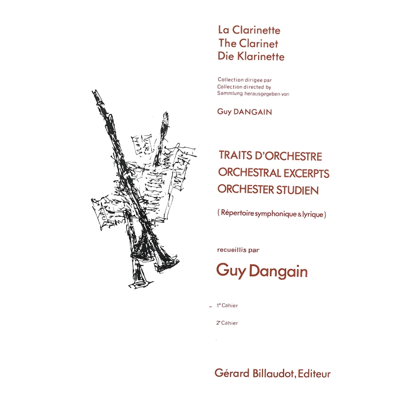 Orchestral Excerpts for Clarinet Volume 1