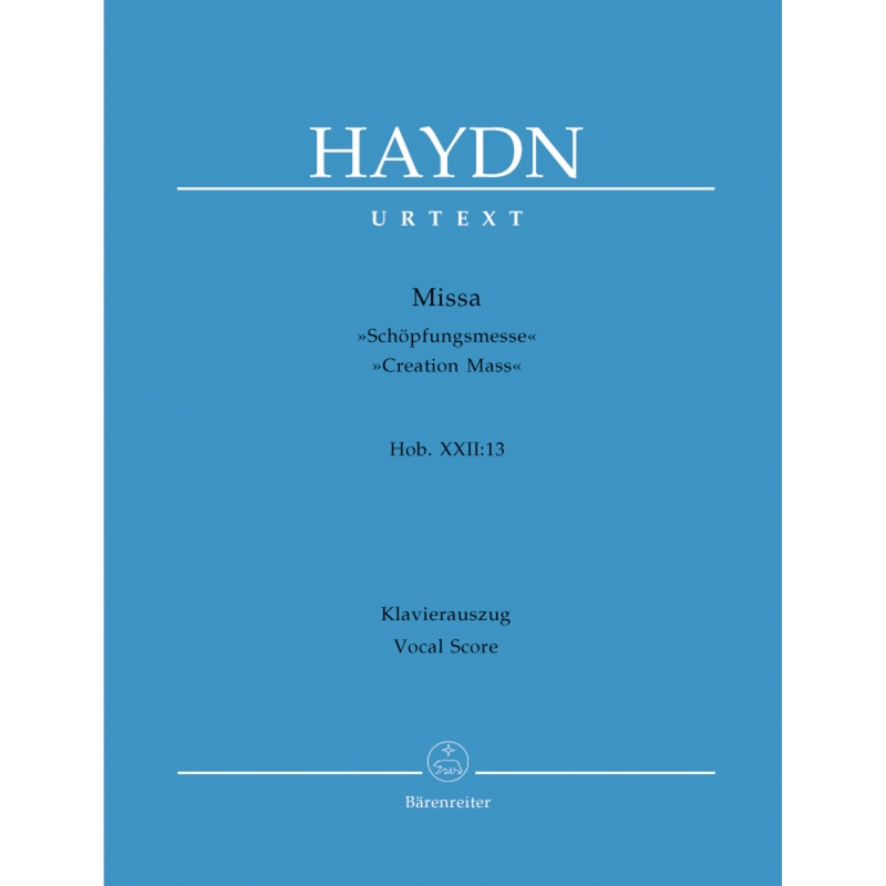 Haydn, F J - Creation Mass in B-flat (Schöpfungsmesse) (Hob.XXII:13)