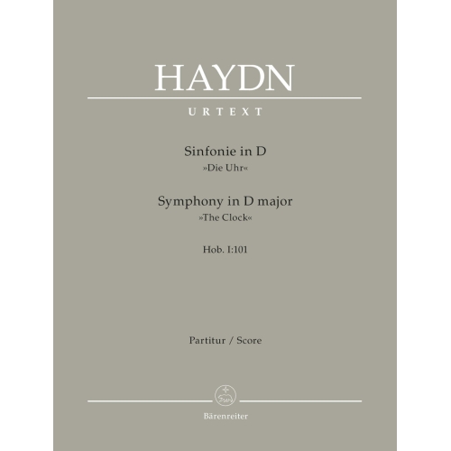 Haydn F.J. - Symphony No.101 in D (Clock) (Hob.I:101) (London No.8)