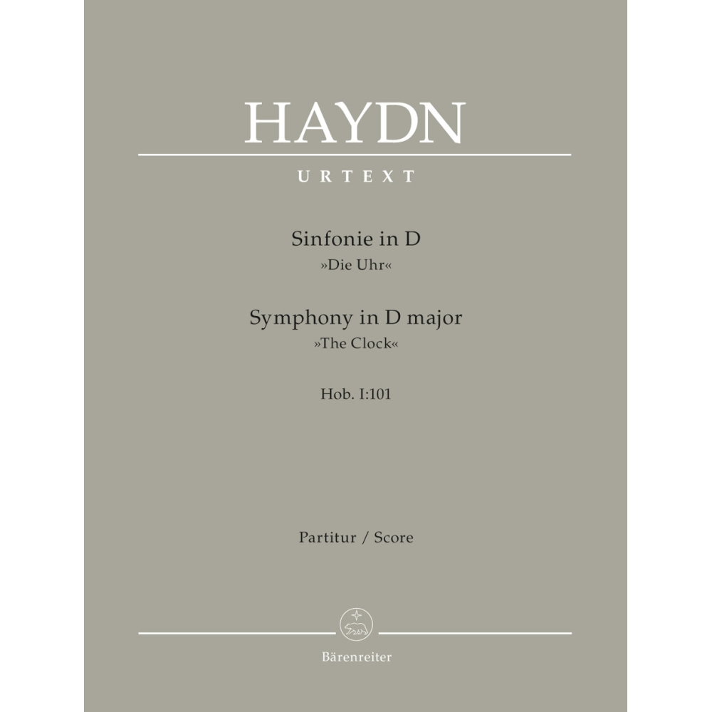 Haydn F.J. - Symphony No.101 in D (Clock) (Hob.I:101) (London No.8)