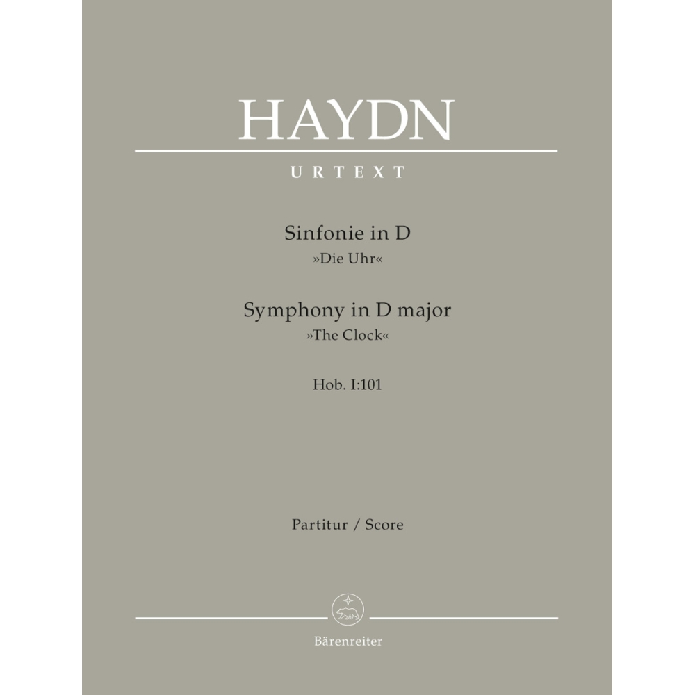 Haydn F.J. - Symphony No.101 in D (Clock) (Hob.I:101) (London No.8)