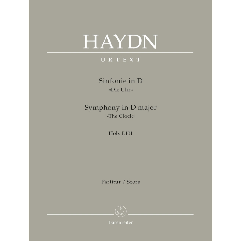 Haydn F.J. - Symphony No.101 in D (Clock) (Hob.I:101) (London No.8)