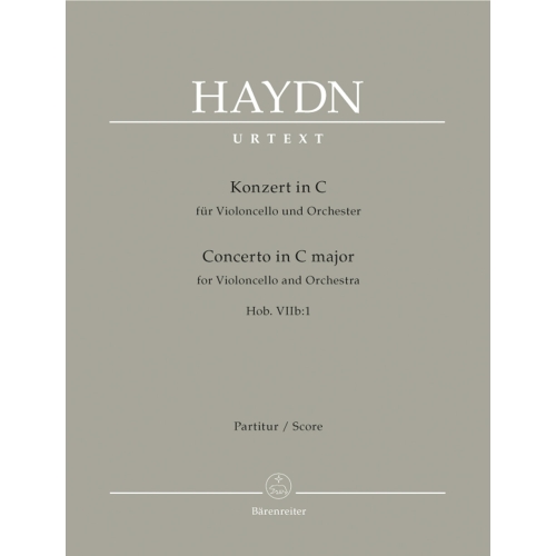 Haydn F.J. - Concerto for Cello in C (Hob.VIIb:1) (Urtext).