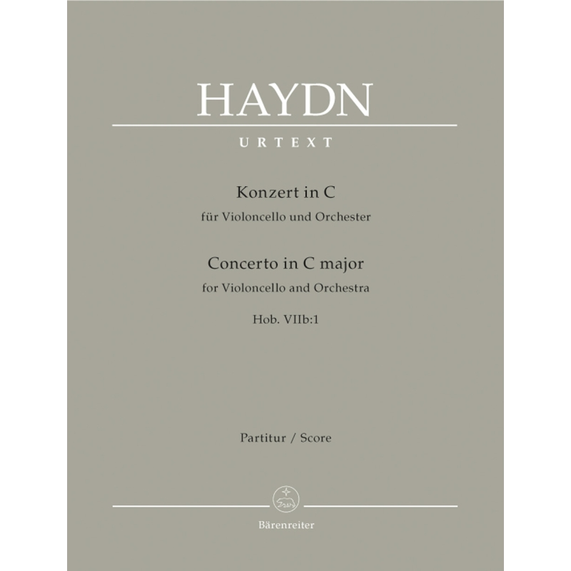 Haydn F.J. - Concerto for Cello in C (Hob.VIIb:1) (Urtext).
