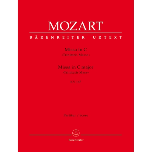 Mozart W.A. - Mass in C (K.167) (Trinitatis-Messe) (Urtext).