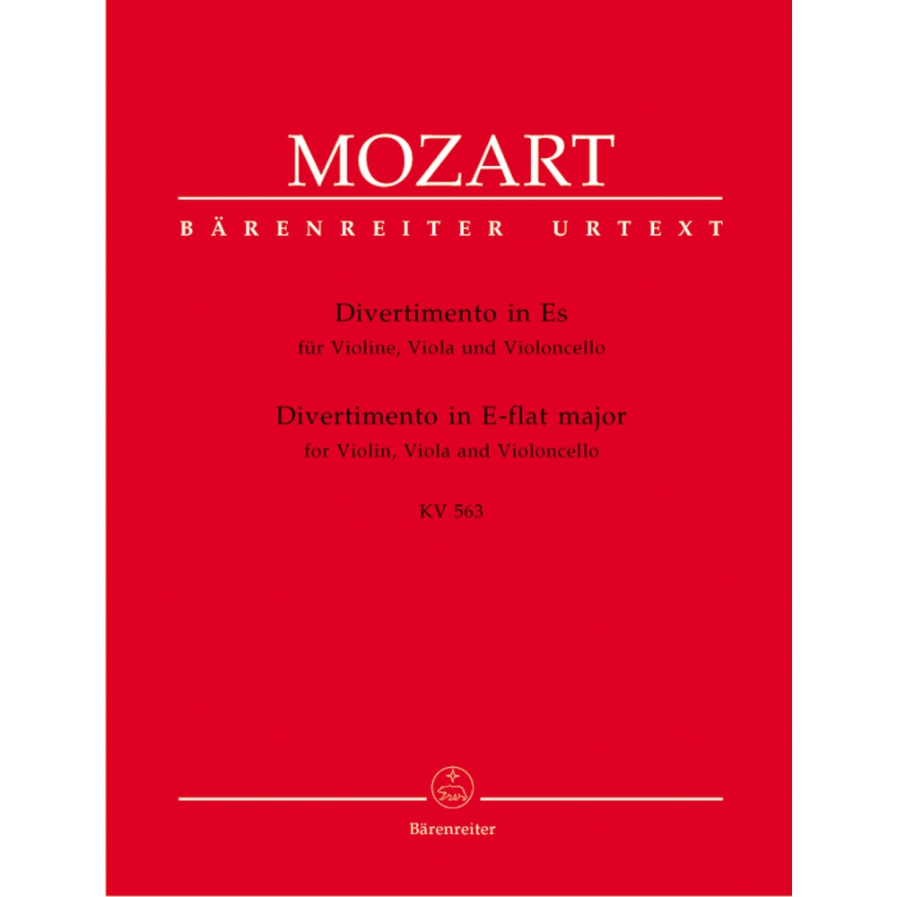 Mozart W.A. - Divertimento in E-flat (K.563) (Urtext).