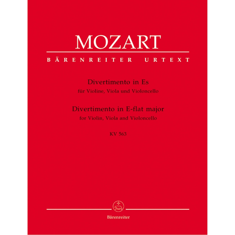 Mozart W.A. - Divertimento in E-flat (K.563) (Urtext).