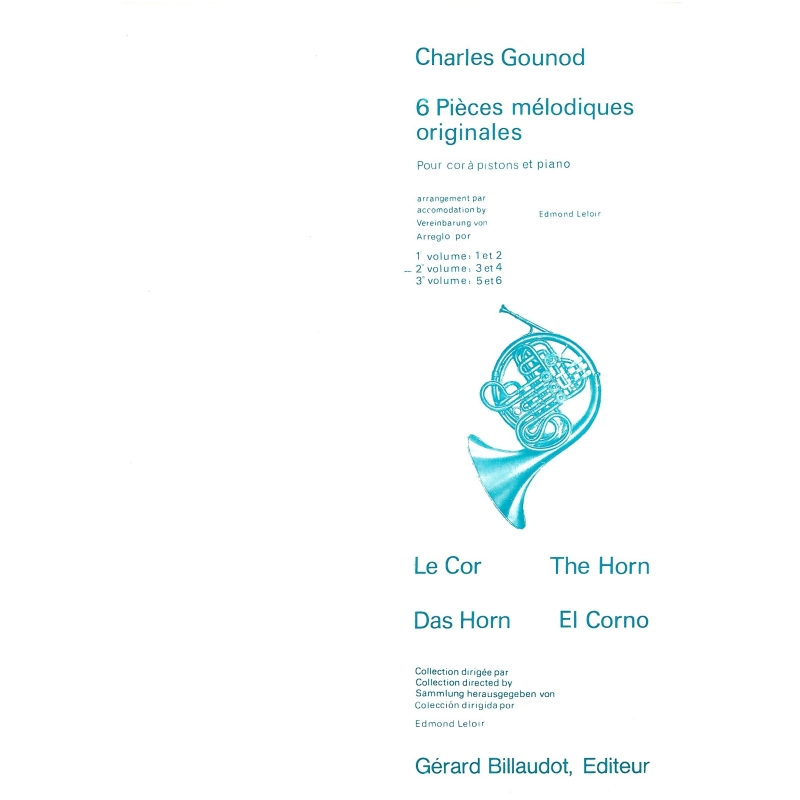 Gounod, Charles - 6 Pièces mélodiques originales Vol.2