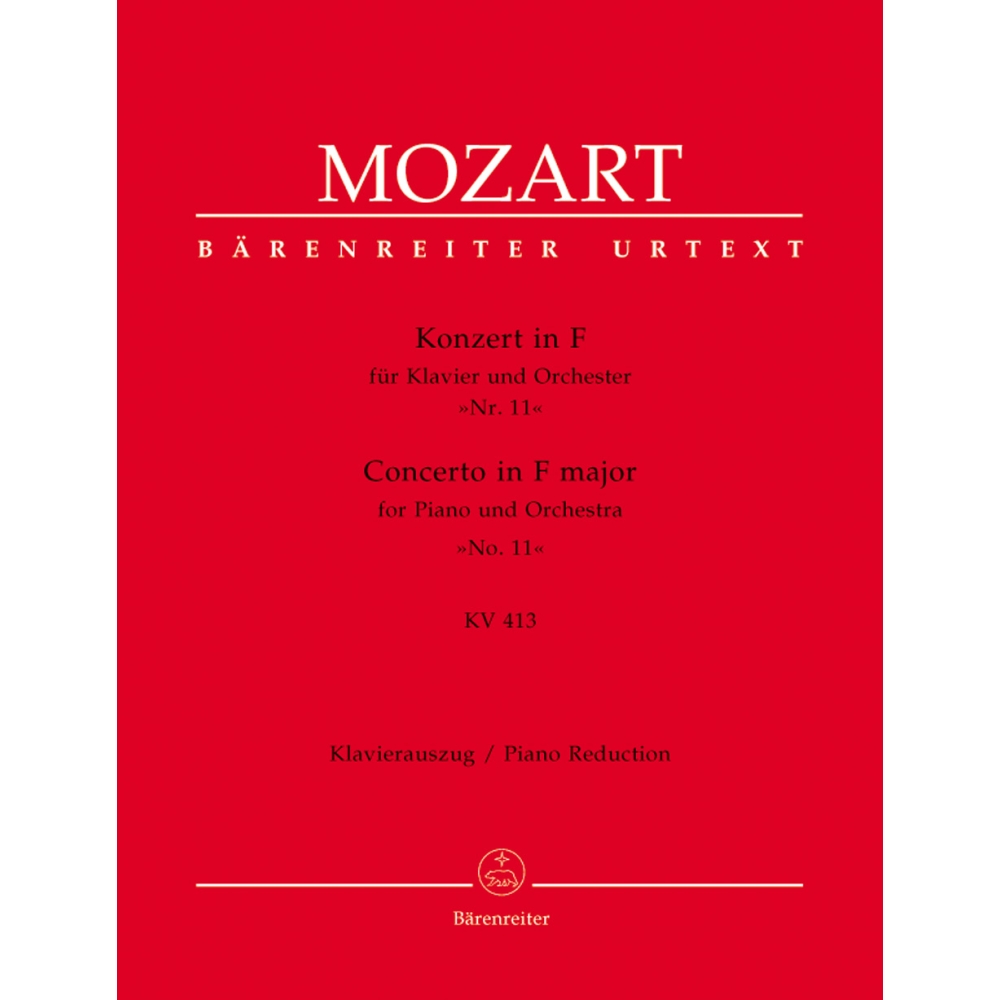 Mozart W.A. - Concerto for Piano No.11 in F  (K.413) (Urtext).