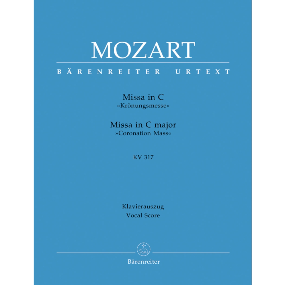 Mozart, W A - Coronation Mass in C (K.317) (Krönungsmesse) (Urtext).