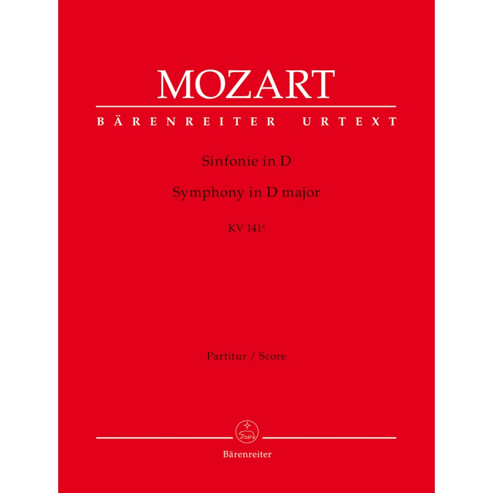 Mozart W.A. - Symphony in D (K.141a) (Urtext).