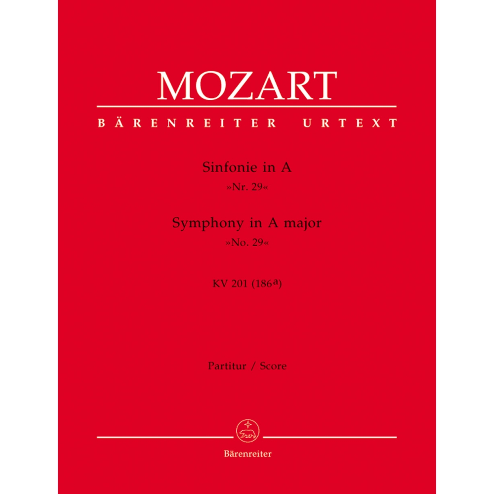 Mozart W.A. - Symphony No.29 in A (K.201) (K.186a) (Urtext).