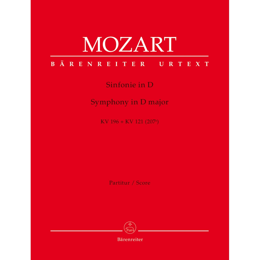 Mozart W.A. - Symphony in D (K.196/121) (Urtext).