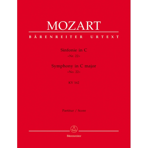 Mozart W.A. - Symphony No.22 in C (K.162) (Urtext).