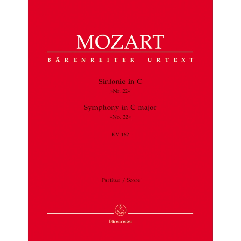 Mozart W.A. - Symphony No.22 in C (K.162) (Urtext).