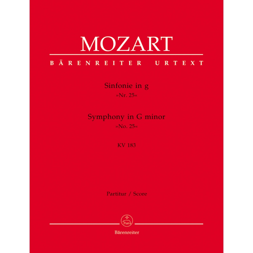 Mozart W.A. - Symphony No.25 in G minor (K.183) (K.173dB) (Urtext).