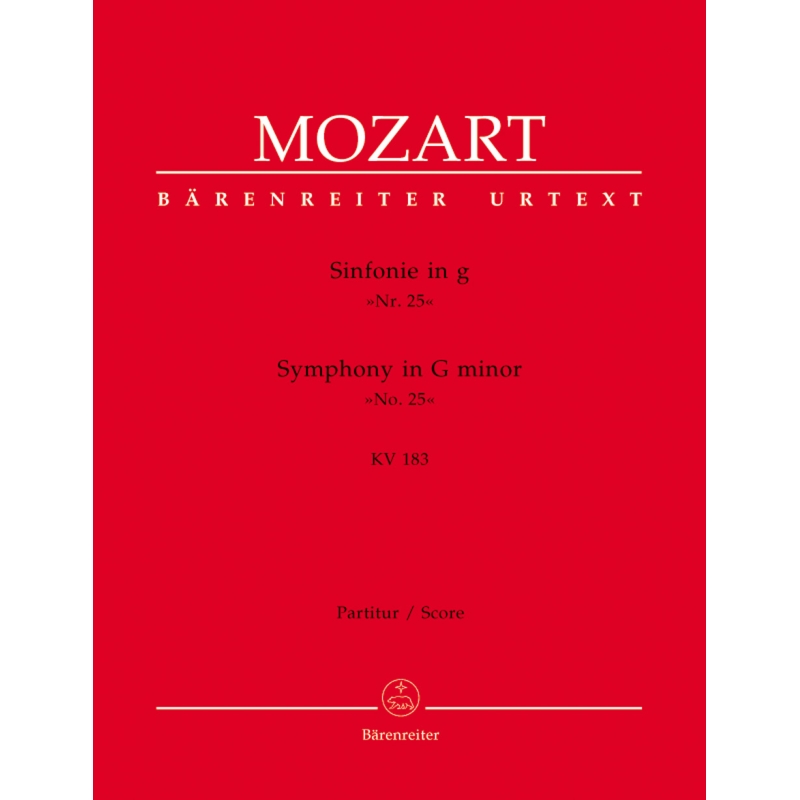 Mozart W.A. - Symphony No.25 in G minor (K.183) (K.173dB) (Urtext).
