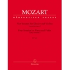 Mozart W.A. - Sonatas for Violin and Piano, Vol. 1: Early Sonatas (4) (K.6-9).