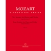 Mozart W.A. - Sonatas for Violin and Piano, Vol. 1: Early Sonatas (4) (K.6-9).