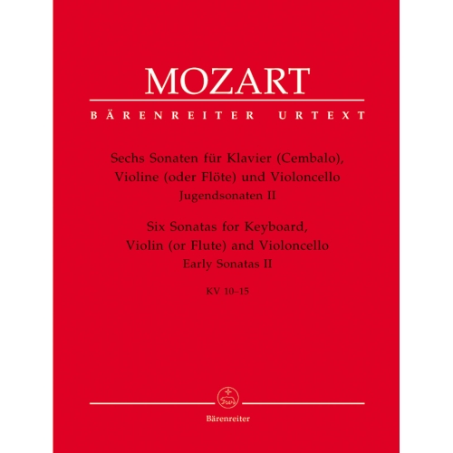 Mozart W.A. - Sonatas for Violin and Piano, Vol. 2: Early Sonatas (6).