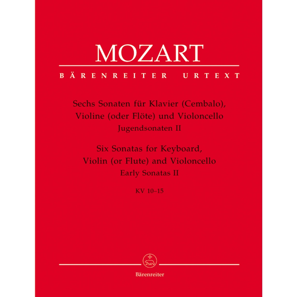 Mozart W.A. - Sonatas for Violin and Piano, Vol. 2: Early Sonatas (6).