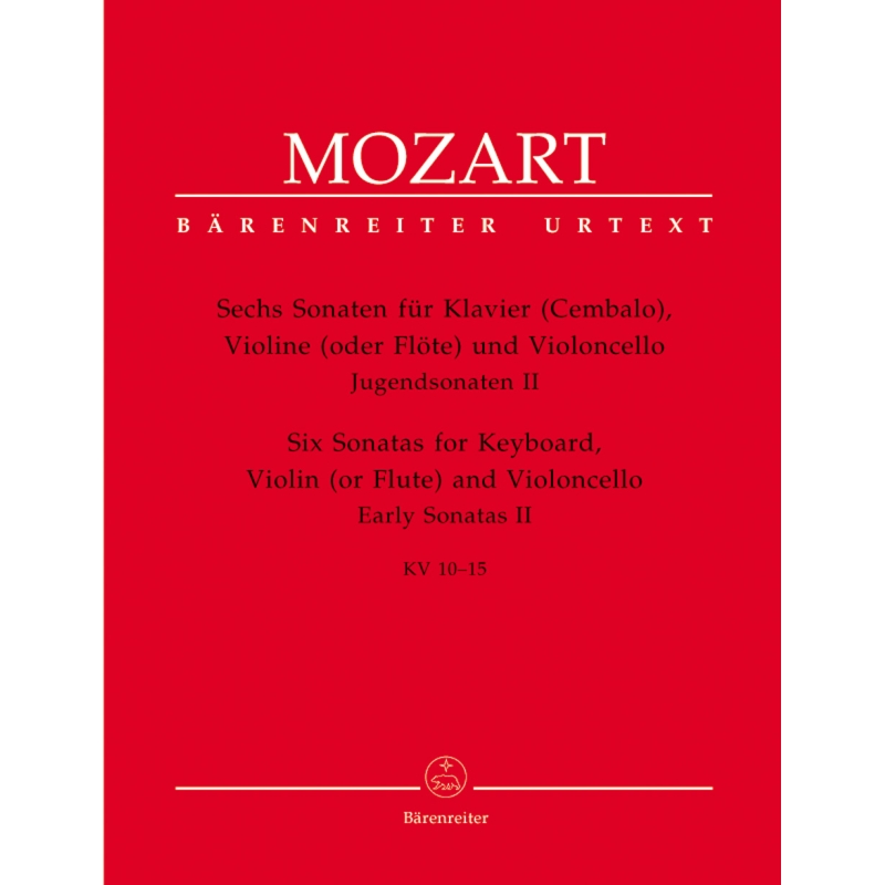 Mozart W.A. - Sonatas for Violin and Piano, Vol. 2: Early Sonatas (6).