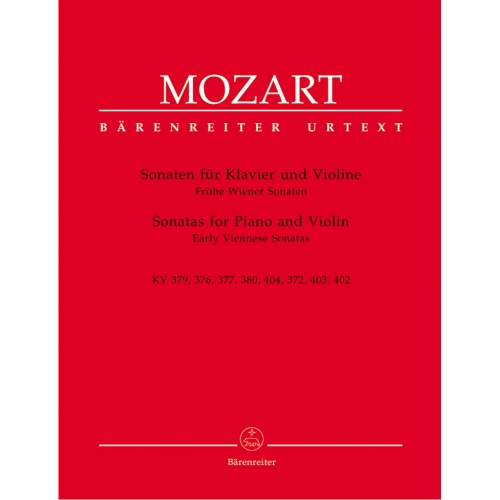 Mozart W.A. - Sonatas for Violin and Piano, Vol. 2: Early Viennese.