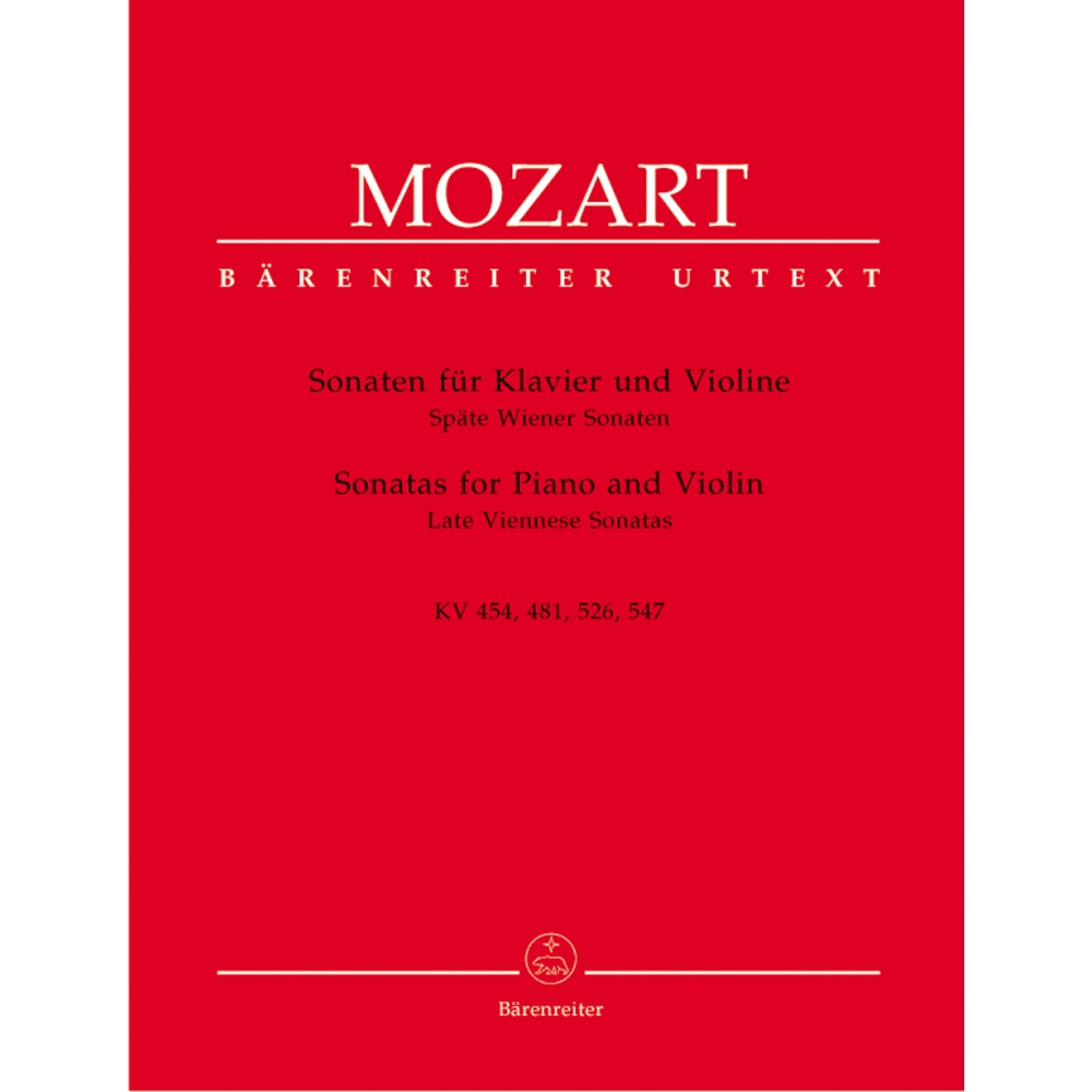 Mozart W.A. - Sonatas for Violin and Piano, Vol. 3: Late Viennese.