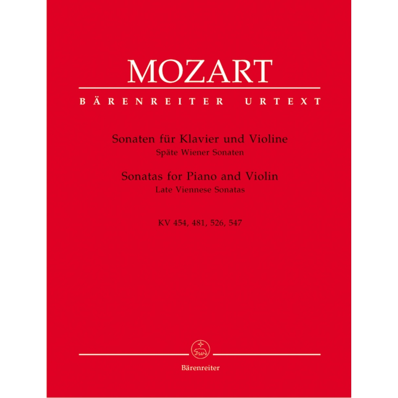 Mozart W.A. - Sonatas for Violin and Piano, Vol. 3: Late Viennese.