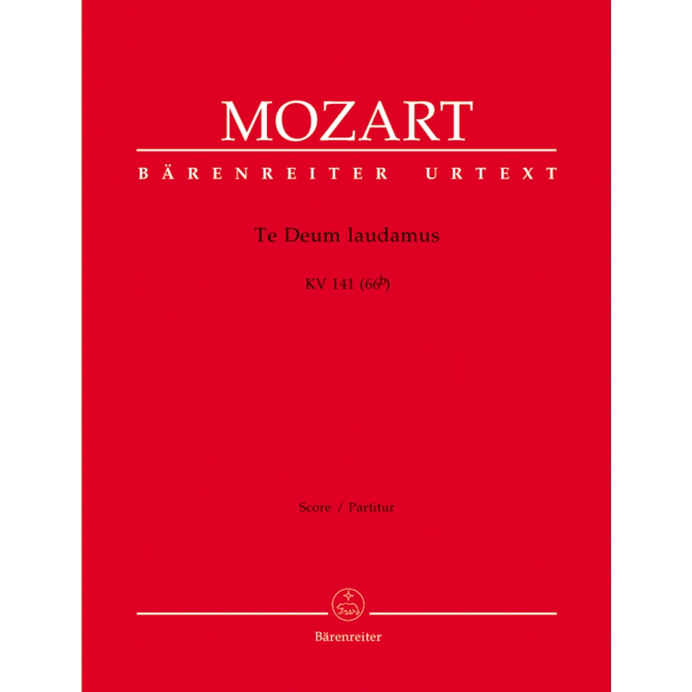 Mozart W.A. - Te Deum laudamus in C (K.141) (Urtext).